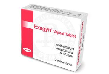 EXAGYN 750 MG/250 MG/100 MG VAJİNAL TABLET