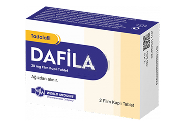 DAFİLA 20 MG FİLM KAPLI TABLET, 4 ADET
