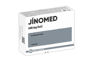 JİNOMED 600 MG OVÜL, 2 OVÜL