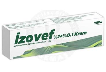 İZOVEF %1+%0,1 KREM, 15 GRAM