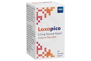 Laxapico 2,5 mg Yumuşak Kapsül, 50 adet