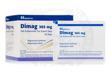DIMAG 365 MG TEK KULLANIMLIK TOZ ICEREN SAŞE, 30 ADET