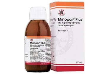 MİNOPAR PLUS 250 MG / 5 ML PEDİYATRİK ORAL SÜSPANSİYON, 150 ML
