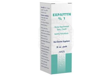 EXPAFTYN %1 DERİYE UYGULANACAK SPREY, ÇÖZELTİ, 1 ML