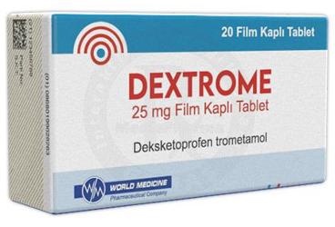 DEXTROME 25 MG FİLM KAPLI TABLET, 20 ADET