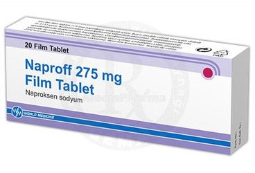 NAPROFF 275 MG FILM TABLET ,TABLET, 20 ADET