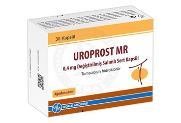 UROPROST 0,4 MG DEĞİŞTİRİLMİŞ SALIMLI SERT KAPSÜL, 30 KAPSÜL