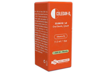 Coledan-D3 25.000 IU/ml Oral Damla, Çözelti, 11,2 ML