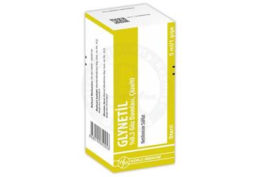 GLYNETİL % 0.3 GÖZ DAMLASI, ÇÖZELTİ, 1 ADET