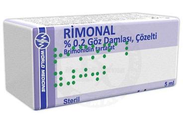 RİMONAL % 0.2 GÖZ DAMLASI, 5 ML