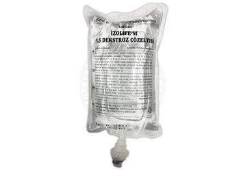 LAFLEKS IZOLIFE -M %5 DEKSTROZ ÇÖZELTISI (SETSIZ), 500 ML