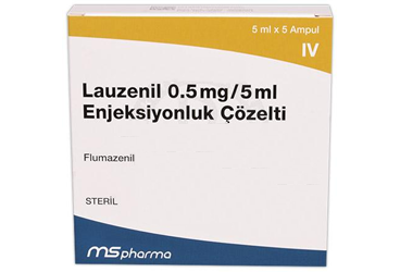 LAUZENİL 0,5 MG/5 ML IV ENJEKSİYONLUK ÇÖZELTİ, 5 ADET