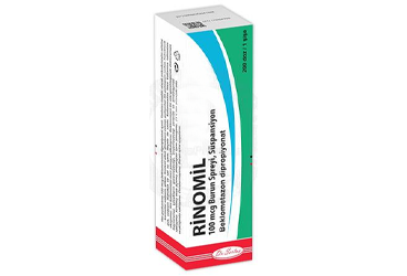 RİNOMİL 100 MCG BURUN SPREYİ, SÜSPANSİYON, 1 ŞİŞE