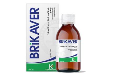 BRİKAVER 1,5 MG/5 ML + 66,5 MG/5 ML ŞURUP, 100 ML