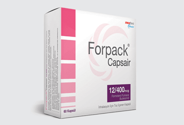 FORPACK 12 MCG/400 MCG CAPSAIR INHALASYON ICIN TOZ ICEREN KAPSUL, 60 ADET