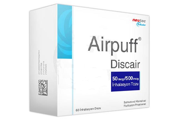 AIRPUFF DISCAIR 50 MCG/500 MCG INHALASYON TOZU, 60 DOZ