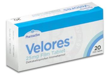 VELORES 25 MG FILM KAPLI TABLET ,20 ADET