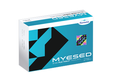 MYESED 20MG FILM KAPLI TABLET ,4 FILM TABLET