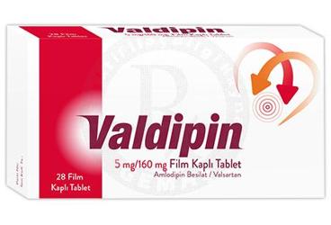 VALDIPIN 5MG/160 MG FILM KAPLI TABLET ,28 ADET