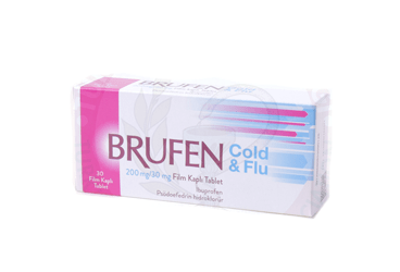 BRUFEN COLD&FLU 200 MG/30 MG FILMKAPLI TABLET, 30 ADET