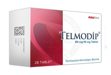 TELMODIP 80 MG/10 MG TABLET, TABLET, 28 ADET