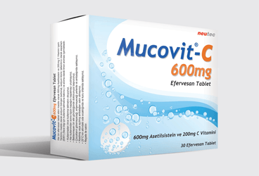 MUCOVIT-C 600/200 MG EFERVESAN TABLET, 30 ADET