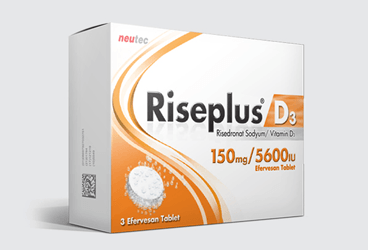 RISEPLUS D3 150 MG/5600 IU EFERVESAN TABLET, 3 ADET