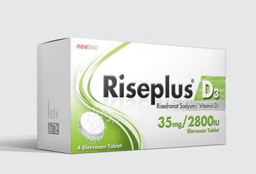 RISEPLUS D3 35 MG/2800 IU EFERVESAN TABLET, 4 ADET