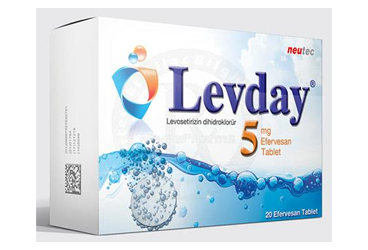 LEVDAY 5 MG EFERVESAN TABLET, 30 ADET