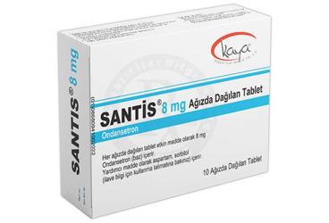 SANTIS 8 MG AĞIZDA DAĞILAN TABLET,10 TABLET