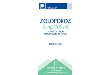 ZOLOPOROZ 5 MG/100 ML IV INFÜZYON IÇIN ÇÖZELTI IÇEREN FLAKON , FLAKON, 1 ADET