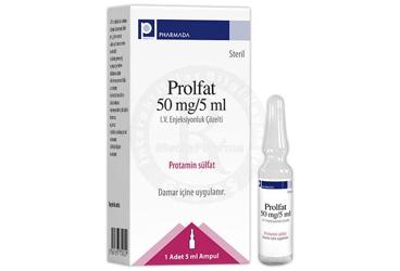 PROLFAT 50 MG/5 ML IV ENJEKSİYONLUK ÇÖZELTİ, 1 ADET