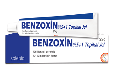 BENZOXİN %5+%1 TOPİKAL JEL , 25 GR