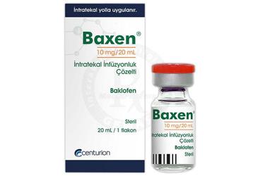 BAXEN 10 MG/20 ML İNTRATEKAL İNFÜZYONLUK ÇÖZELTİ, 1 ADET