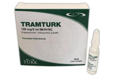 TRAMTURK 100 MG/2 ML IM/IV/SC ENJEKSİYONLUK/İNFÜZYONLUK ÇÖZELTİ, 5 ADET