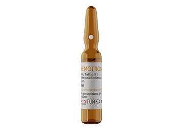 KEMOTRON 4 MG/2 ML I.M./I.V. ENJEKSİYONLUK/İNFÜZYONLUK ÇÖZELTİ, 1 ADET