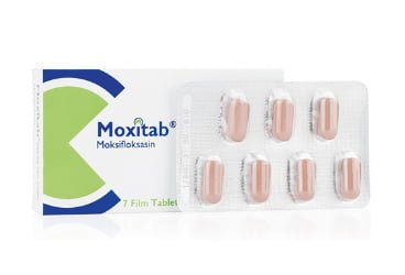 MOXITAB 400 MG FILM TABLET, 7 TABLET