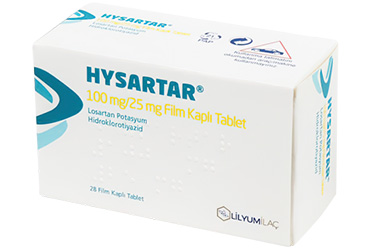 HYSARTAR 100 MG/25 MG FİLM KAPLI TABLET