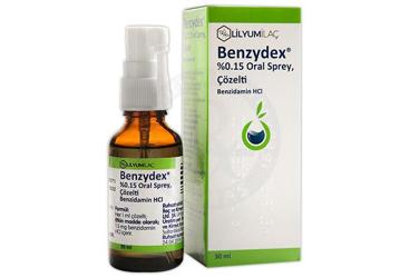 BENZYDEX % 0,15 ORAL SPREY, 30 ML