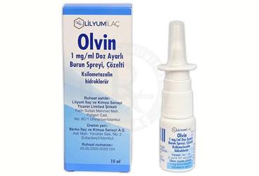 OLVİN DOZ AYARLI BURUN SPREYI