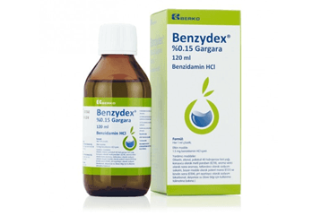 BENZYDEX % 0,15 GARGARA, 120 ML