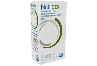 NETİLDEX TEK DOZ %0,3+%0,1 GÖZ DAMLASI, ÇÖZELTİ