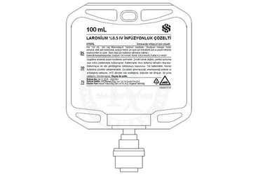 LARONIUM % 0.5 İNFÜZYONLUK ÇÖZELTİSİ, 100 ML SETSİZ