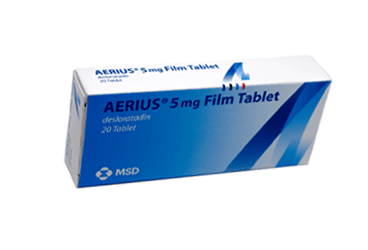 AERIUS 5 MG FİLM KAPLI TABLET, 20 ADET