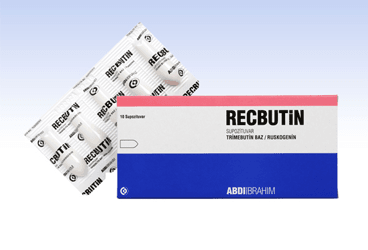 RECBUTIN 120 MG/10 MG SUPOZITUVAR, 10 ADET