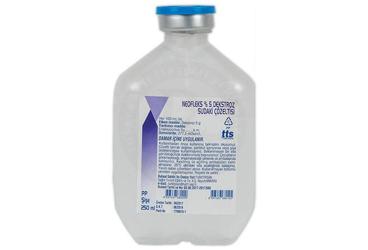 NEOFLEKS % 5 DEKSTROZ SUDAKI ÇÖZELTİSİ, 250 ML SETSIZ (POLİPROPİLEN ŞİŞE)