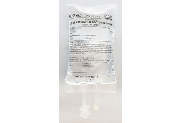 NEOFLEKS %5 DEKSTROZ %0,2 SODYUM KLORUR SUDAKI ÇÖZELTİSİ 500 ML PP TORBA SETSIZ