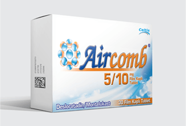 AIRCOMB 5/10 MG FILM KAPLI TABLET, 30 ADET