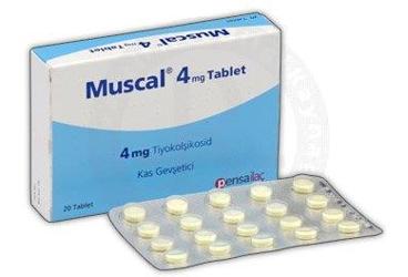 MUSCAL 4 MG TABLET, 20 ADET