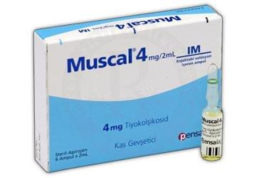 MUSCAL 4 MG/2 ML ENJEKTABL SOLUSYON ICEREN AMPUL, 6 ADET